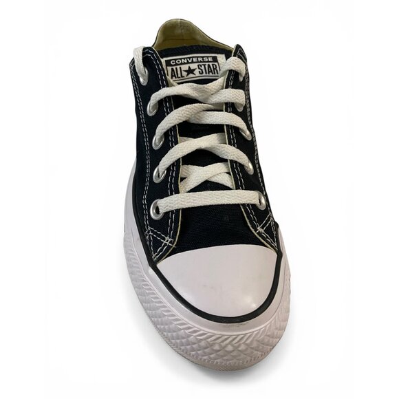 Converse All Star Low Black White Sneakers Mens 4 Womens 6 Chuck Taylor Shoes - Picture 4 of 16
